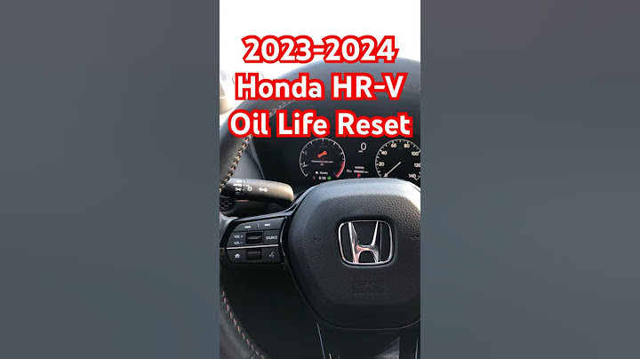 2023-2024 Honda HR-V Oil Life Reset #honda #hondahrv #hrv