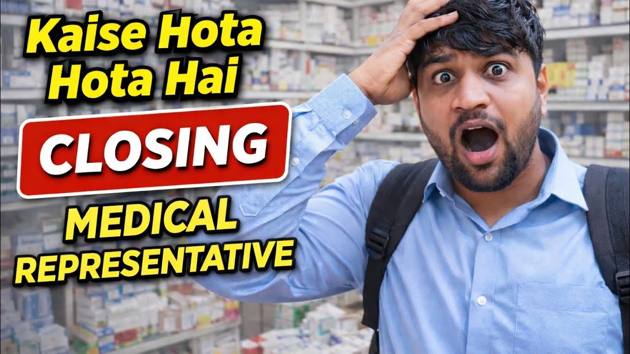 Medical Representative Closing Kaise Hota Hai? 😱 Reality RevealedMR Closing Ka Asli Formula Medical 