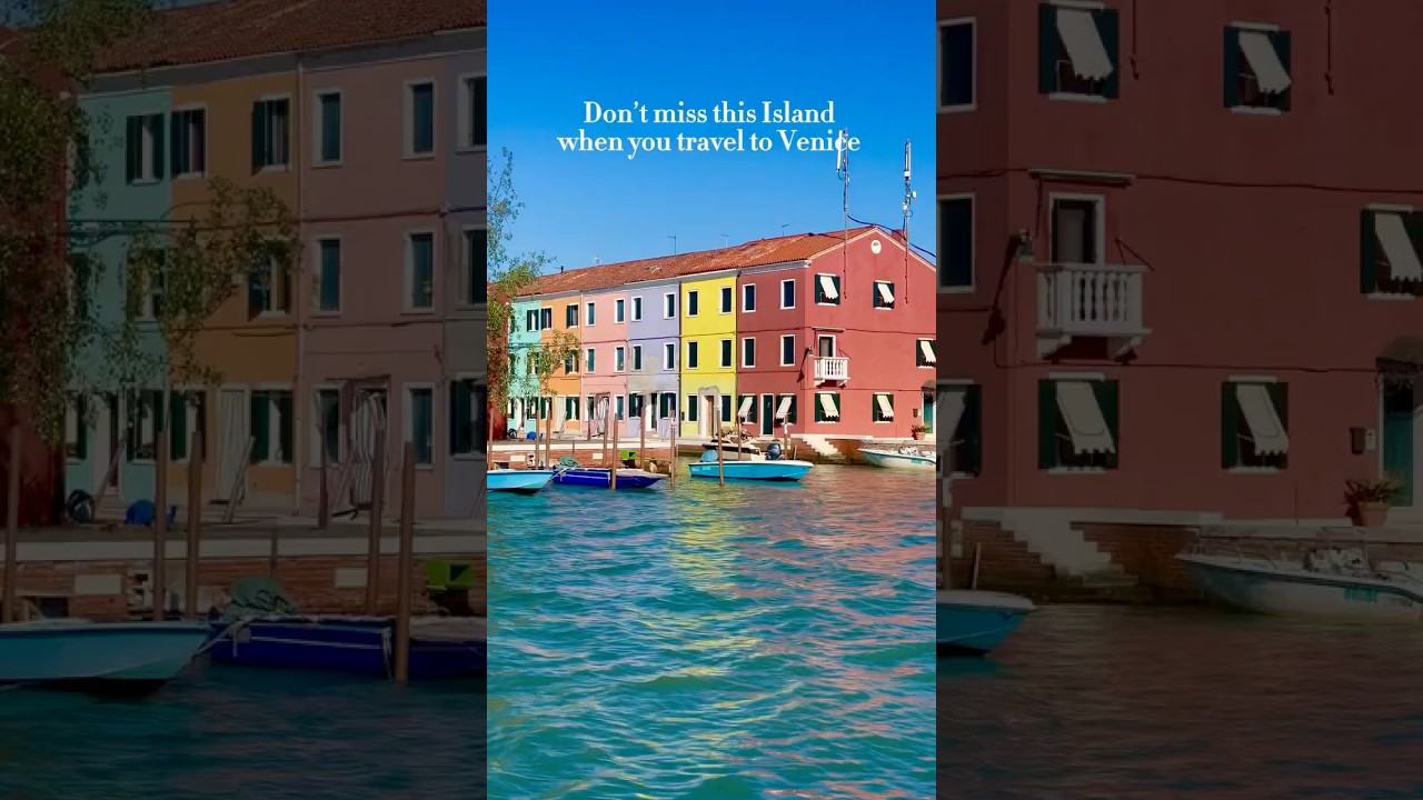 Burano Island a must visit when in Venice Italy🇮🇹 