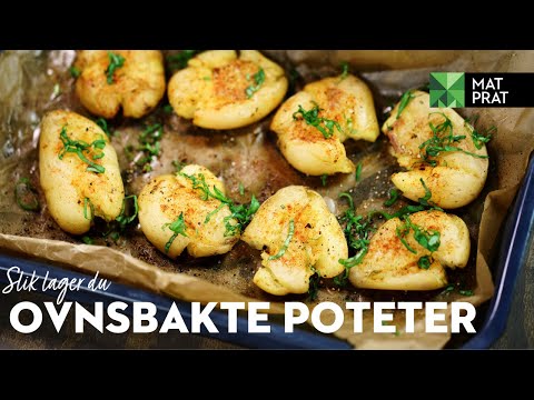 Video: Hvordan Lage Fylte Poteter