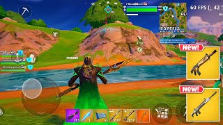 Samsung S23 Ultra 90 FPS Fortnite Mobile Gameplay *High Graphics!!, New Update!!, IMMORTAL HADES!!*