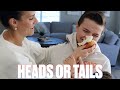 HEADS OR TAILS COIN TOSS CHALLENGE | COIN FLIP CONTROLS OUR DAY