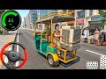 Tuk Tuk Rickshaw Driving Game 3D: City Auto Rickshaw Driving Simulators Long Driver Android Gameplay