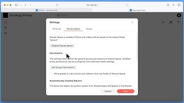 Synology NAS tip | Create a Shared Space for Synology Photos
