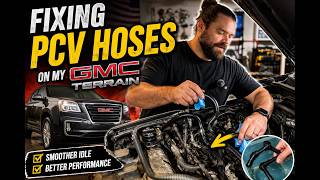 Match Highlights 2012 GMC Terrain 2.4L Rough Idle & Misfire Fix | Bad PCV Hose Replacement