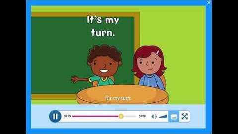 ORACY  - Taking Turns