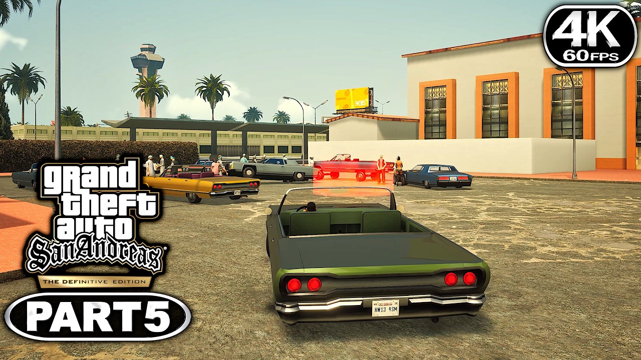 GTA San Andreas Definitive Edition Gameplay Walkthrough Part 5 - PC 4K ...
