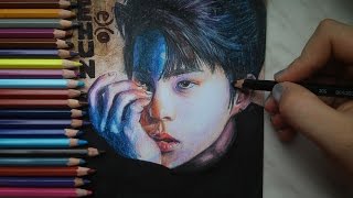 엑소 Exo Monster Oh Sehun 오세훈 Speed Drawing K-Pop Fanart