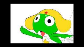 My 10th drawing using mouse! (MS Paint) [Keroro Gunsou]