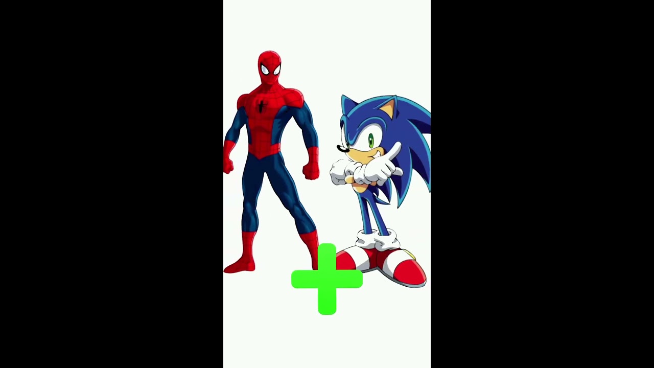 Spider Man Sonic Marvel Animation