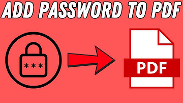 How to Password Protect PDF File | Add Password to PDF ( Full Guide)