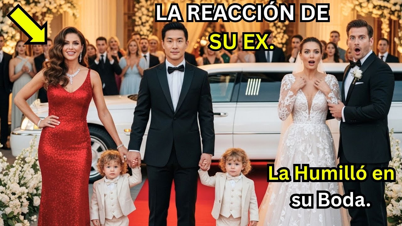 La Venganza de la Ex-Esposa: Regresó a la Boda de su Ex con un Marido Más Rico y una Nueva Familia.