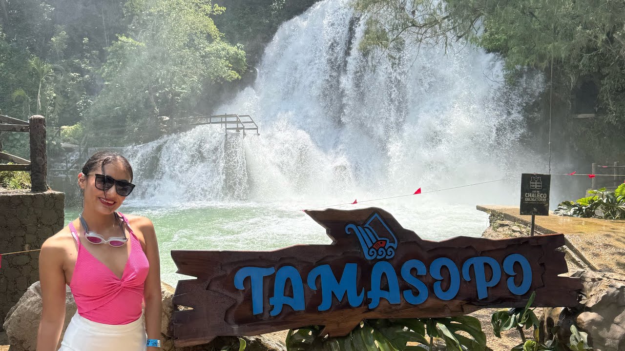 Vamos a CASCADA el TAMASOPO en SAN LUIS POTOSÍ