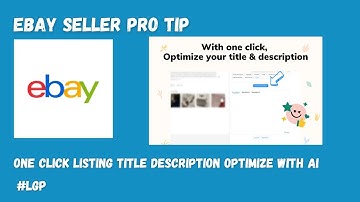 How to Product List Optimize with AI tool Ebay | Product Listing | eBay Dropshipping