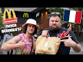 English guys try french mcdonalds  vs   food review club