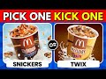 Pick one kick one   ice cream edition 