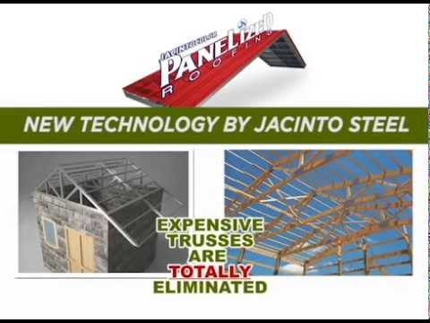 PANELIZED ROOFING - YouTube