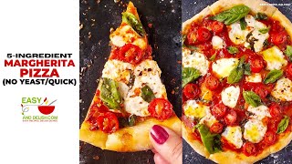 How to Make Margherita Pizza Recipe at Home: Quick 5-Ingredient Recipe