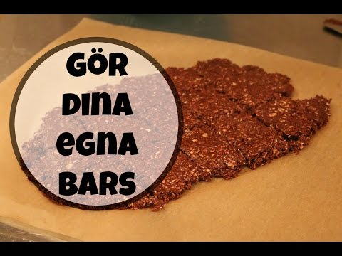 Video: Hur Man Gör En Hälsosam Bar