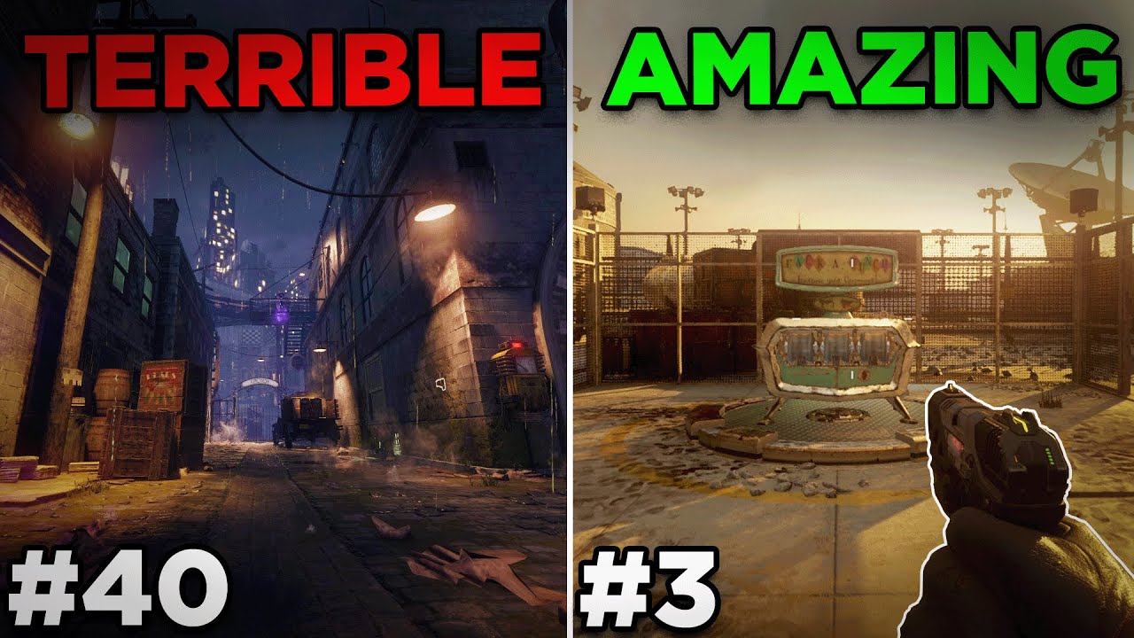 I Ranked Every Single SPAWN ROOM In COD ZOMBIES - YouTube