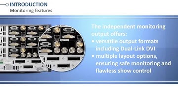 LiveCore™ series Web RCS: working with Monitoring/Preview output