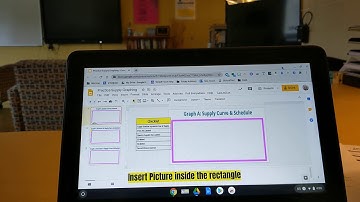 Using the Chromebook Camera to Take a Picture and Then Insert it into a Google Slide