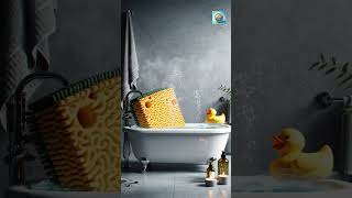 Download Lagu When a Sponge Decides to Take a Bath 😳🧽 MP3
