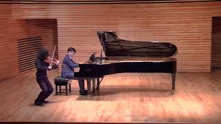 OMWPA 2018 - Tommy Ching Ho NG (with Chyh Shen LOW): Gala Concert at the Menuhin Hall (23rd Dec 18)