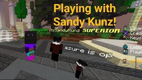 Playing bedwars with ft. (Itzsandykunz) | NetherGames| @Wr44d1Lul