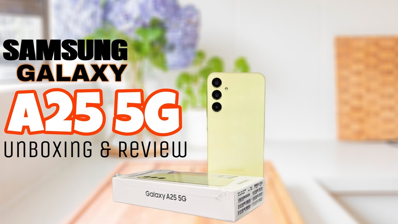 Samsung Galaxy A25 5G Unboxing and review | Hands-On, Design, Battery ...