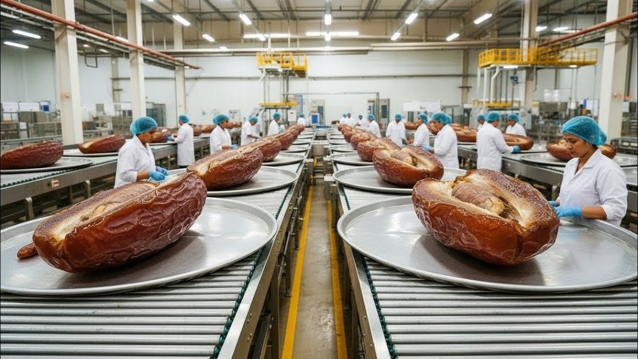 Inside a Date Processing Factory | How Dates Are Cleaned, Dried ...