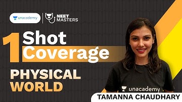 One Shot Coverage : Physical World | Tamanna Chaudhary | NEET Masters