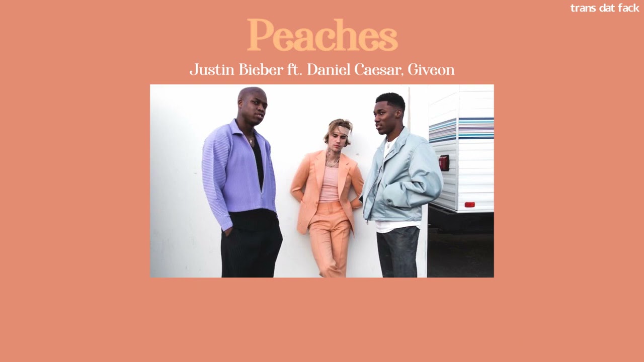 Justin Bieber - PEACHES ft. Daniel Caesar, Giveon (Lyrics) 