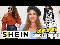 MEGA HAUL SHEIN + CONCOURS | Automne 2020 + 500€ à gagner sur Shein !