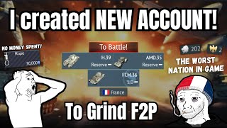 COMPLETELY F2P account Experience!🔥| The reality of grind...💀| How much progress can I make?[Part 1]