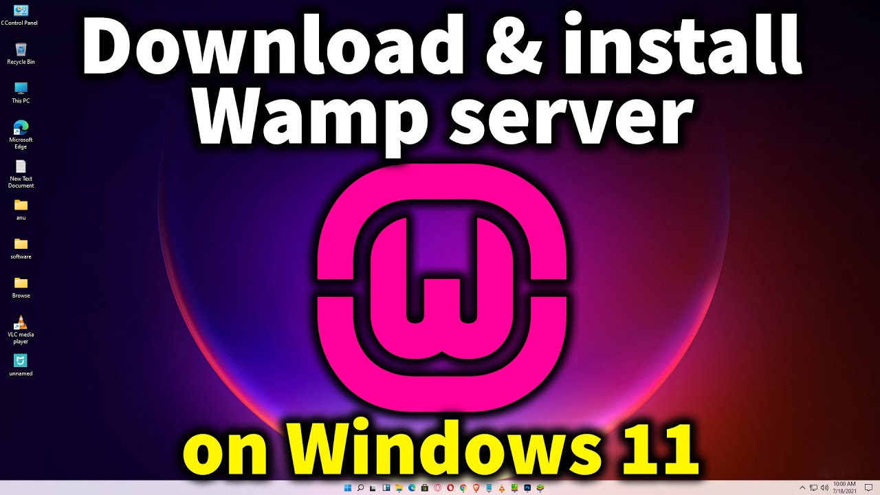 youtube how to use wamp server