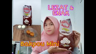 Minipou rasa cokelat bisa goreng dan kukus