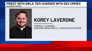 Catholic priest with SWLA ties formally charged with child sex crimes in Acadia Parish