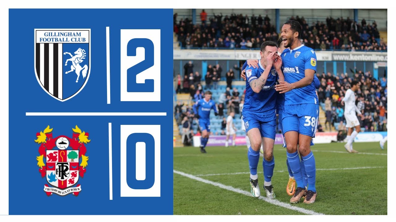 Gillingham v Tranmere Rovers highlights - YouTube