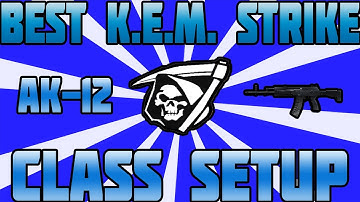Call of Duty Ghost Best K.E.M. Strike class setup