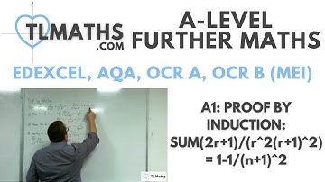 A-Level Further Maths: A1-10 Proof by Induction: Sum(2r+1)/(r^2(r+1)^2)=1-1/(n+1)^2
