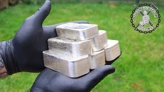 Melting 6kg+ Recovered Silver