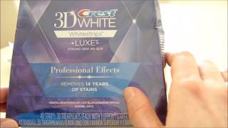 Отбеливающие полоски для белоснежной улыбки Crest 3D White(Профессиональные отбеливающие полоски! Можно ли профессионально отбелить зубы, не используя дорогостоящи..., 2017-02-23T14:42:23.000Z)