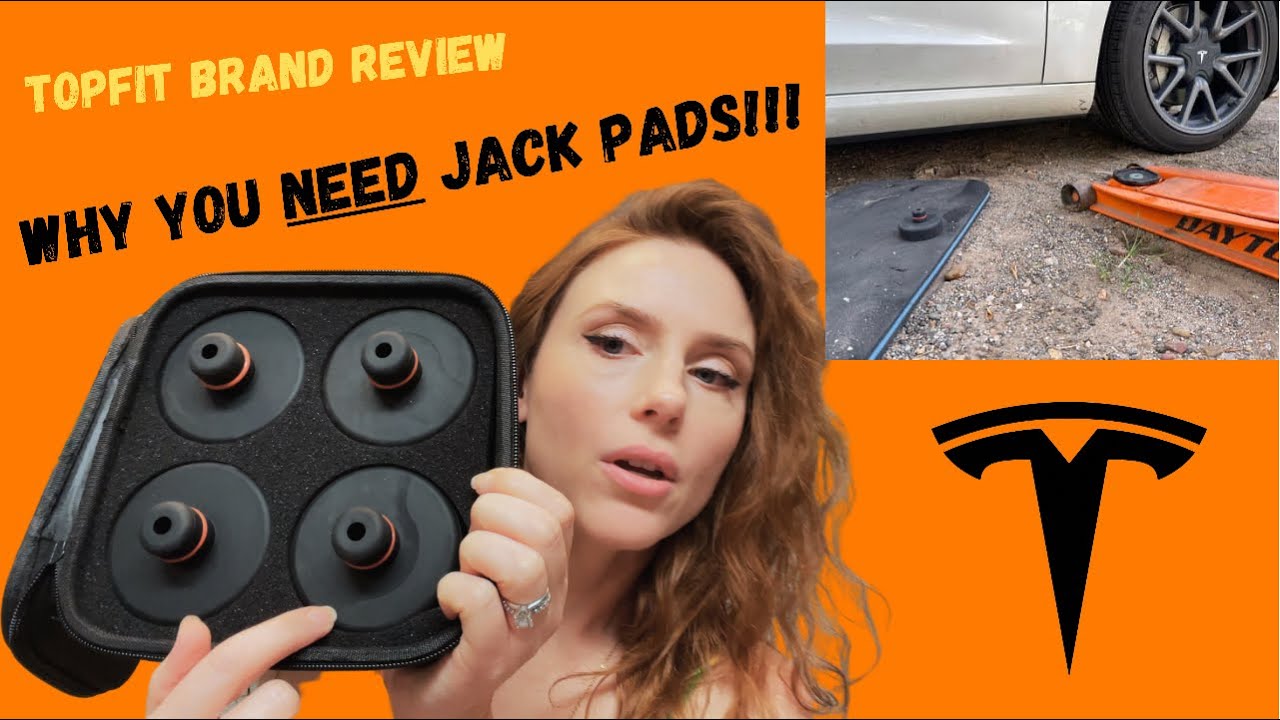 TOPFIT Brand TESLA Jack Pads (Why You NEED Them!) YouTube