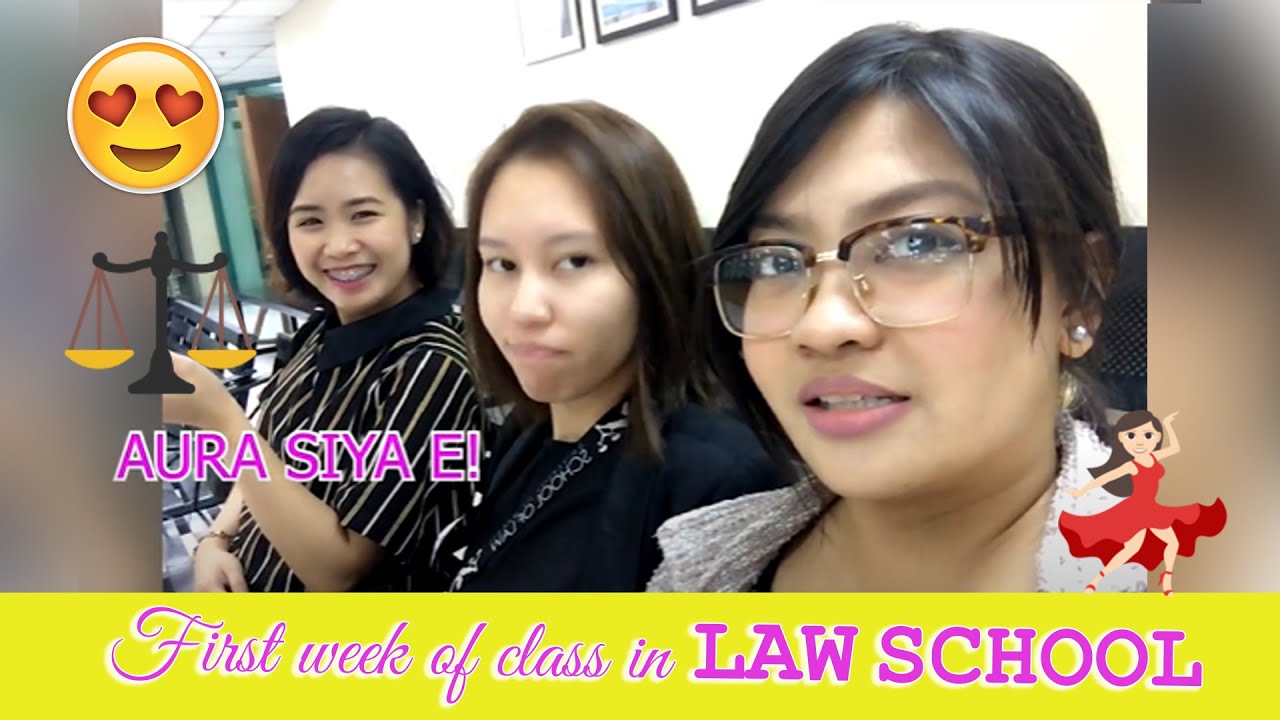 VLOG # 2 : FIRST WEEK IN LAW SCHOOL | A WEEK IN THE LIFE OF A LAW ...