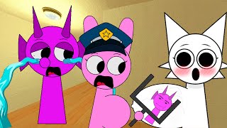 Child Sprunki of Purple Police Family WAS STOLEN by Wenda MOM! Please HELP Bring them BACK in Gmod