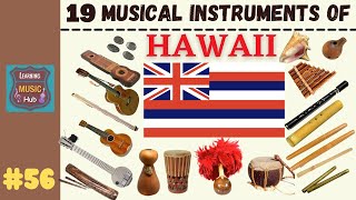 19 MUSICAL INSTRUMENTS OF HAWAII | LESSON #56 |  LEARNING MUSIC HUB