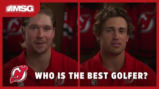 Which Devil Has The Best Golf Game? Just Ask The Boys | New Jersey Devils