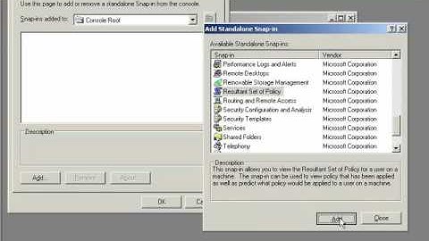 Resultant Set of Policy RSOP PART 37
