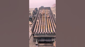 Length 3 meters width 1 meter double-layer flat plate vibrating screen#Vibratingscreen #screening